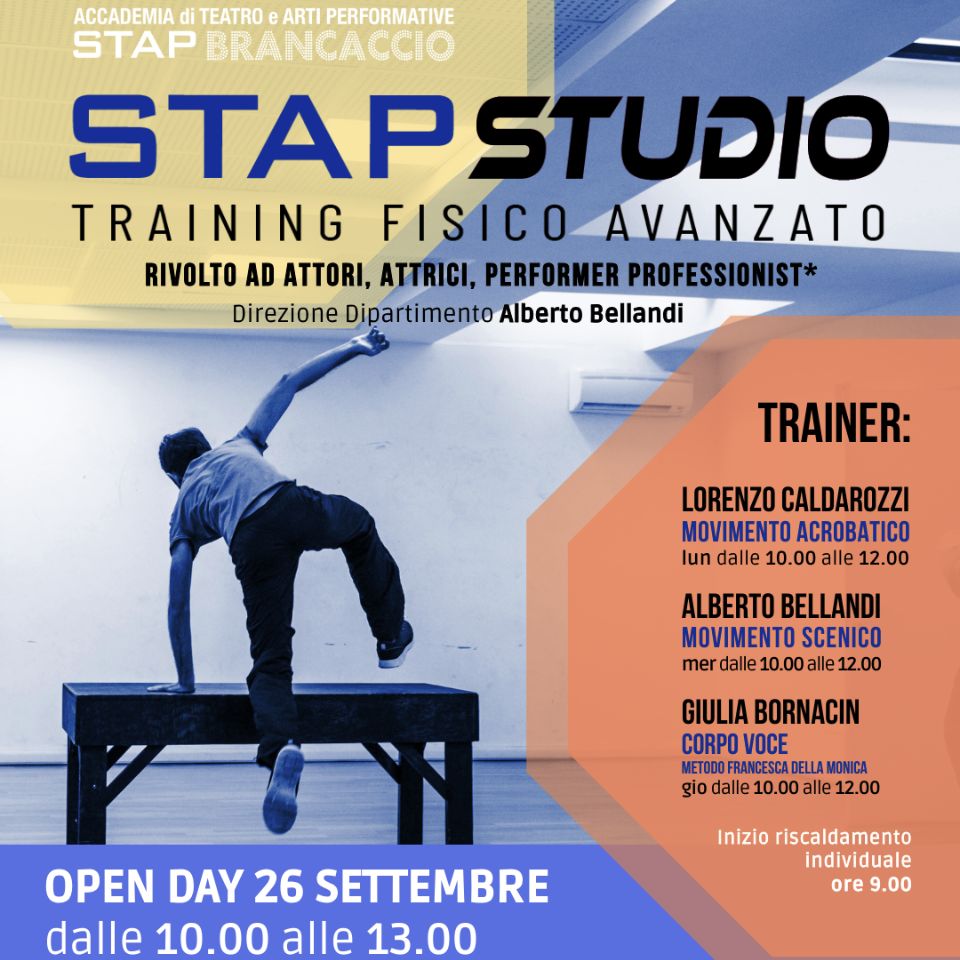 STAP STUDIO – TRAINING FISICO AVANZATO