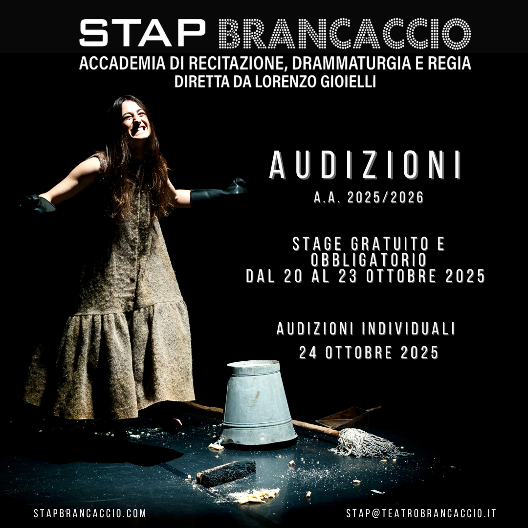AUDIZIONI STAP BRANCACCIO A.A. 2025/2026