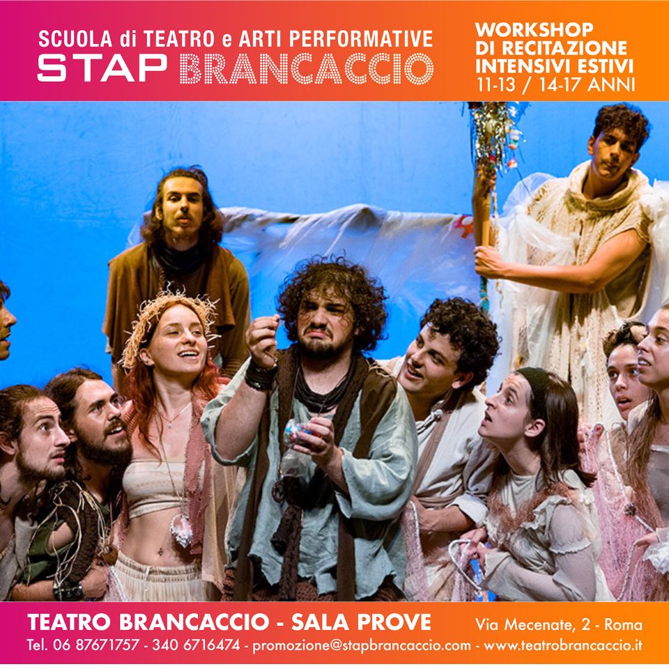 WORKSHOP DI RECITAZIONE ESTIVI 11-13/14-17 ANNI
